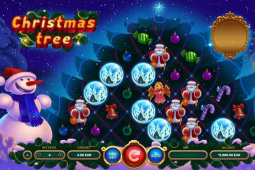 Outro espaço de Natal: a árvore de Natal da parceira Yggdrasil