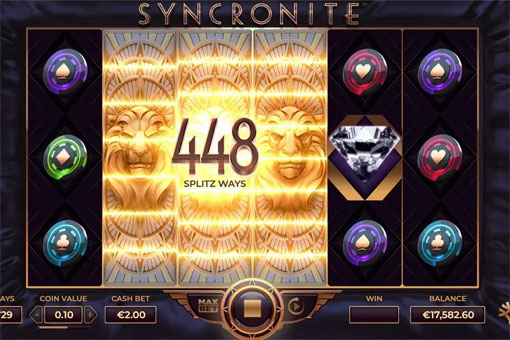 A Yggdrasil prepara a terceira slot machine Splitz, Syncronite